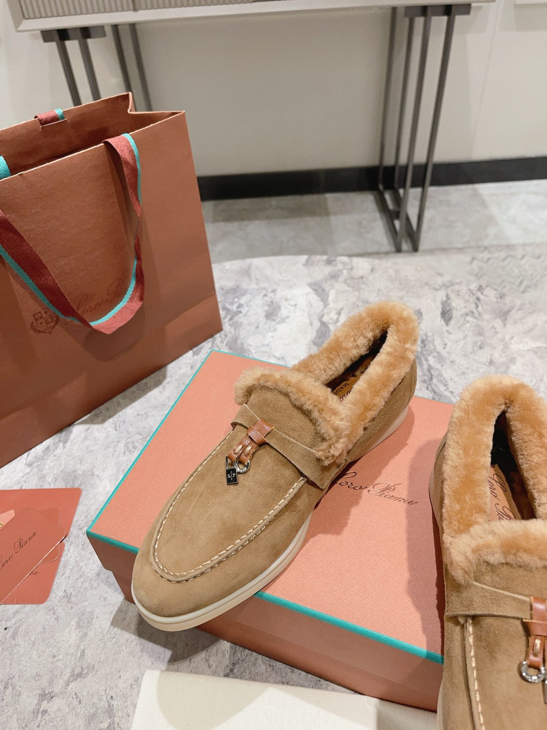Mocasines de piel con borlas de primera calidad