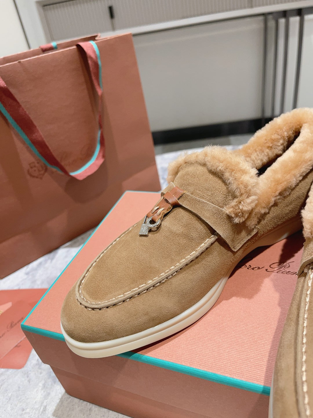 Mocasines de piel con borlas de primera calidad