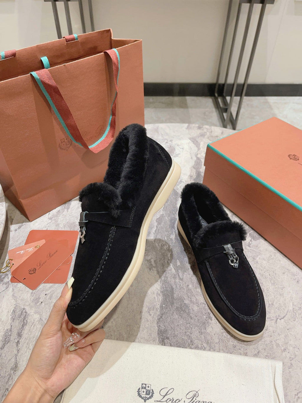 Mocasines de piel con borlas de primera calidad