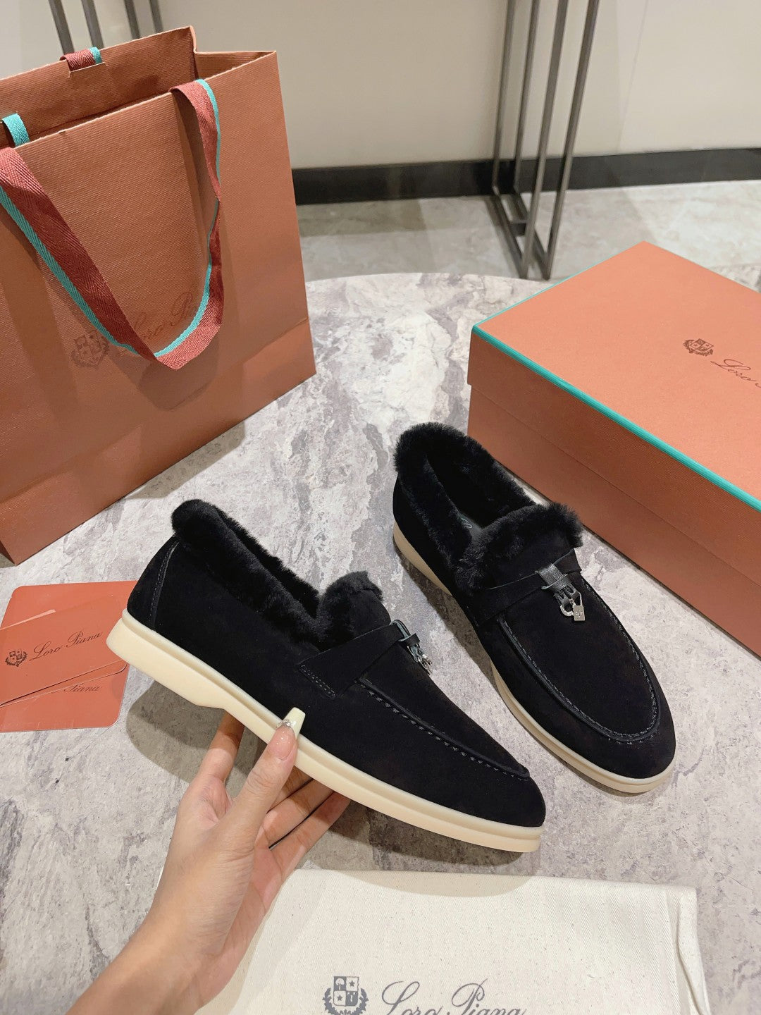 Mocasines de piel con borlas de primera calidad