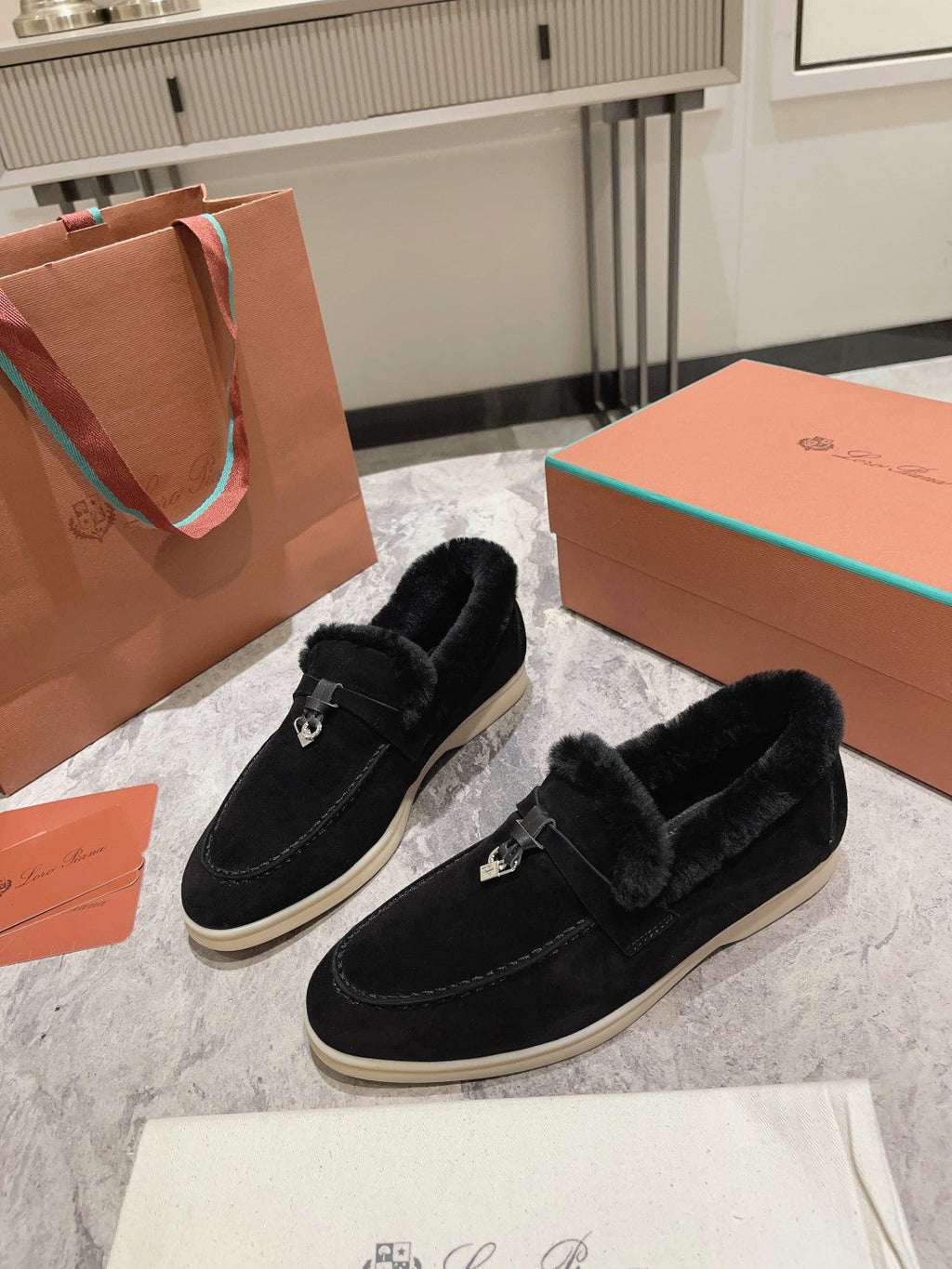 Mocasines de piel con borlas de primera calidad