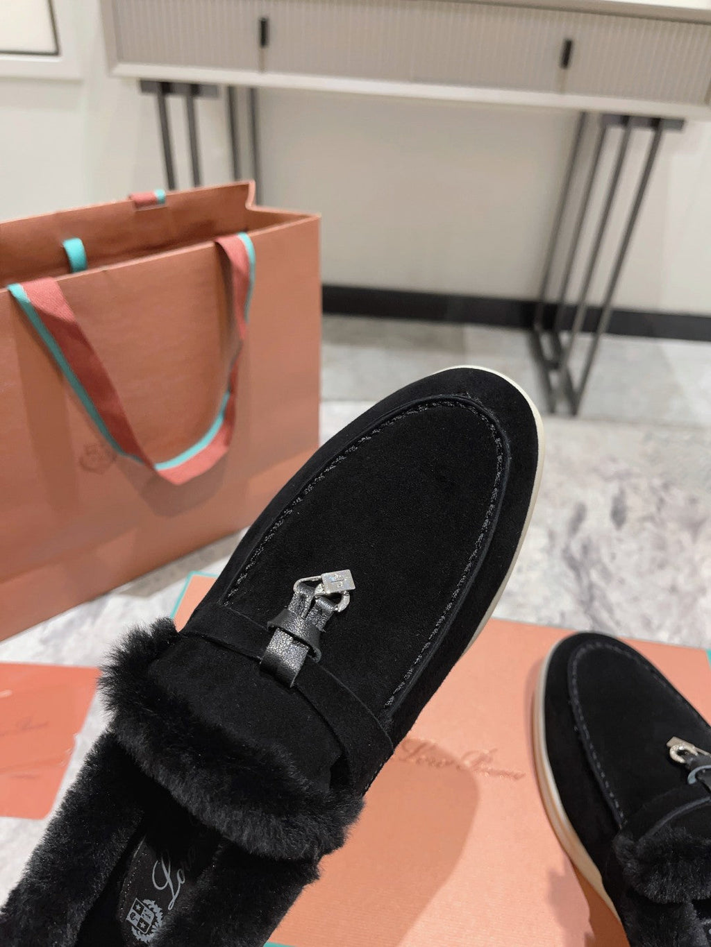 Mocasines de piel con borlas de primera calidad