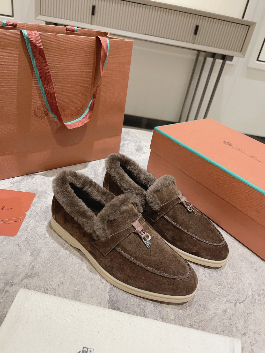 Mocasines de piel con borlas de primera calidad