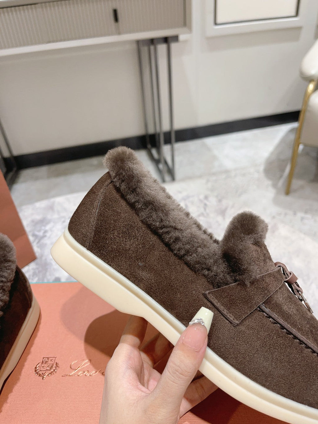 Mocasines de piel con borlas de primera calidad