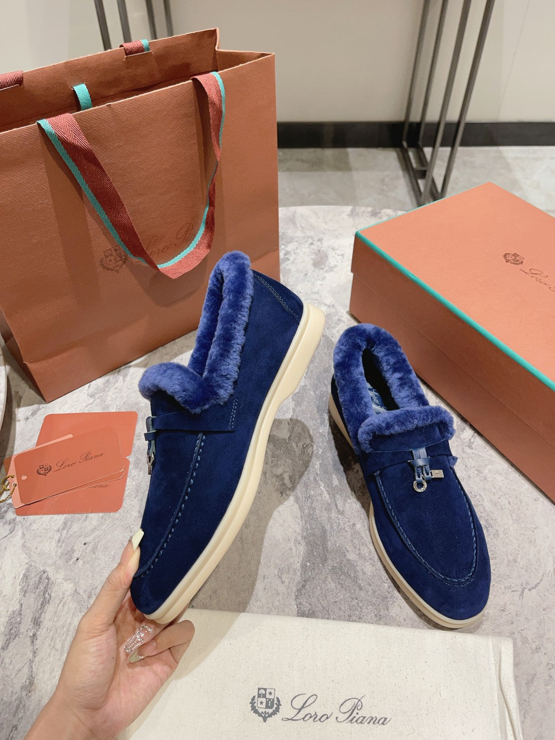 Mocasines de piel con borlas de primera calidad