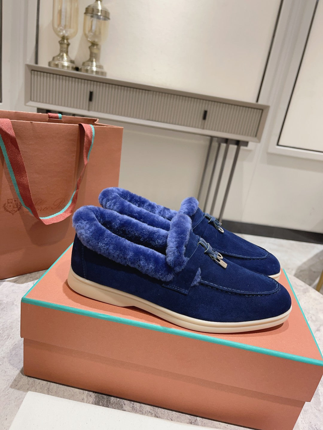 Mocasines de piel con borlas de primera calidad