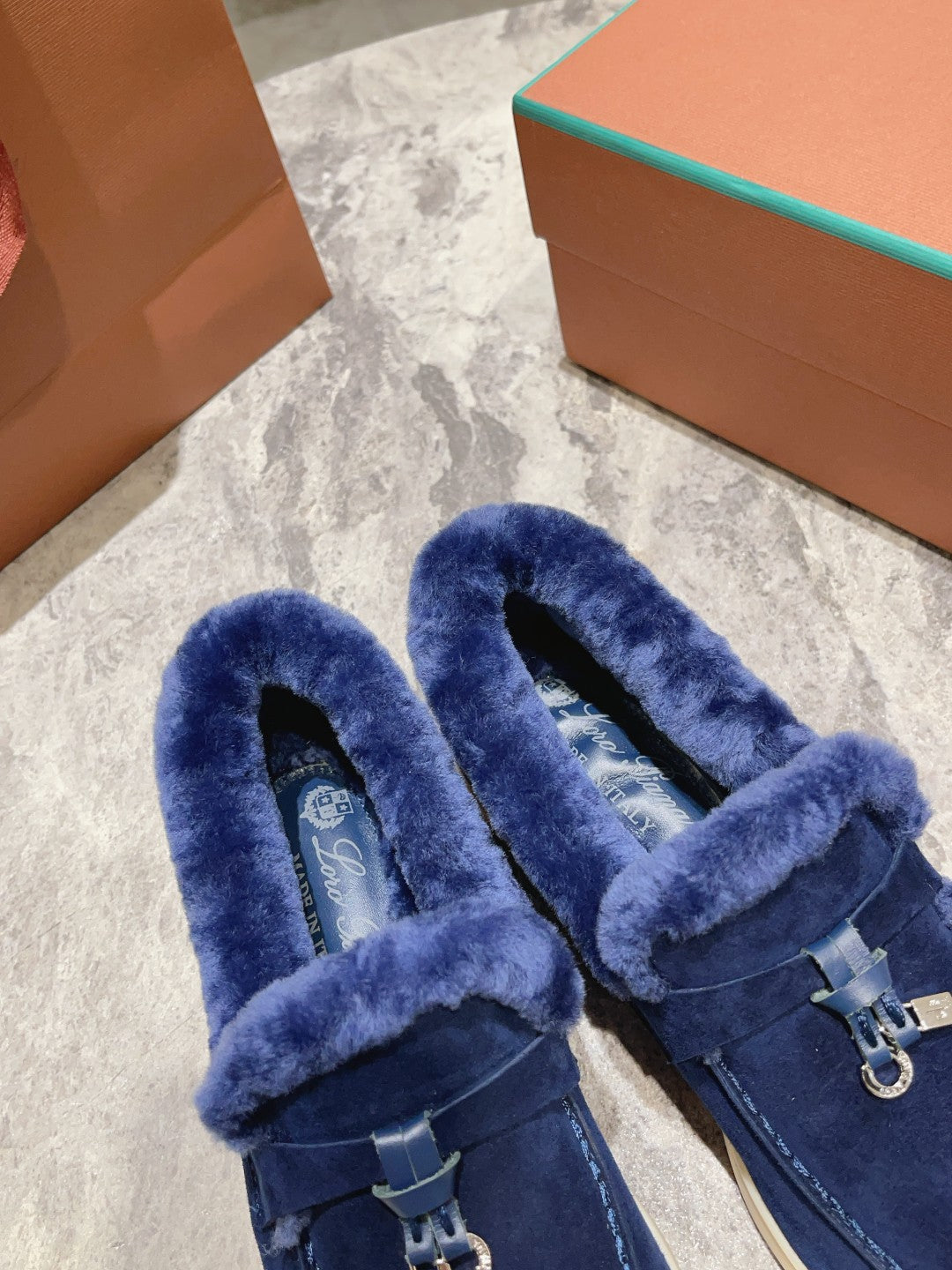 Mocasines de piel con borlas de primera calidad