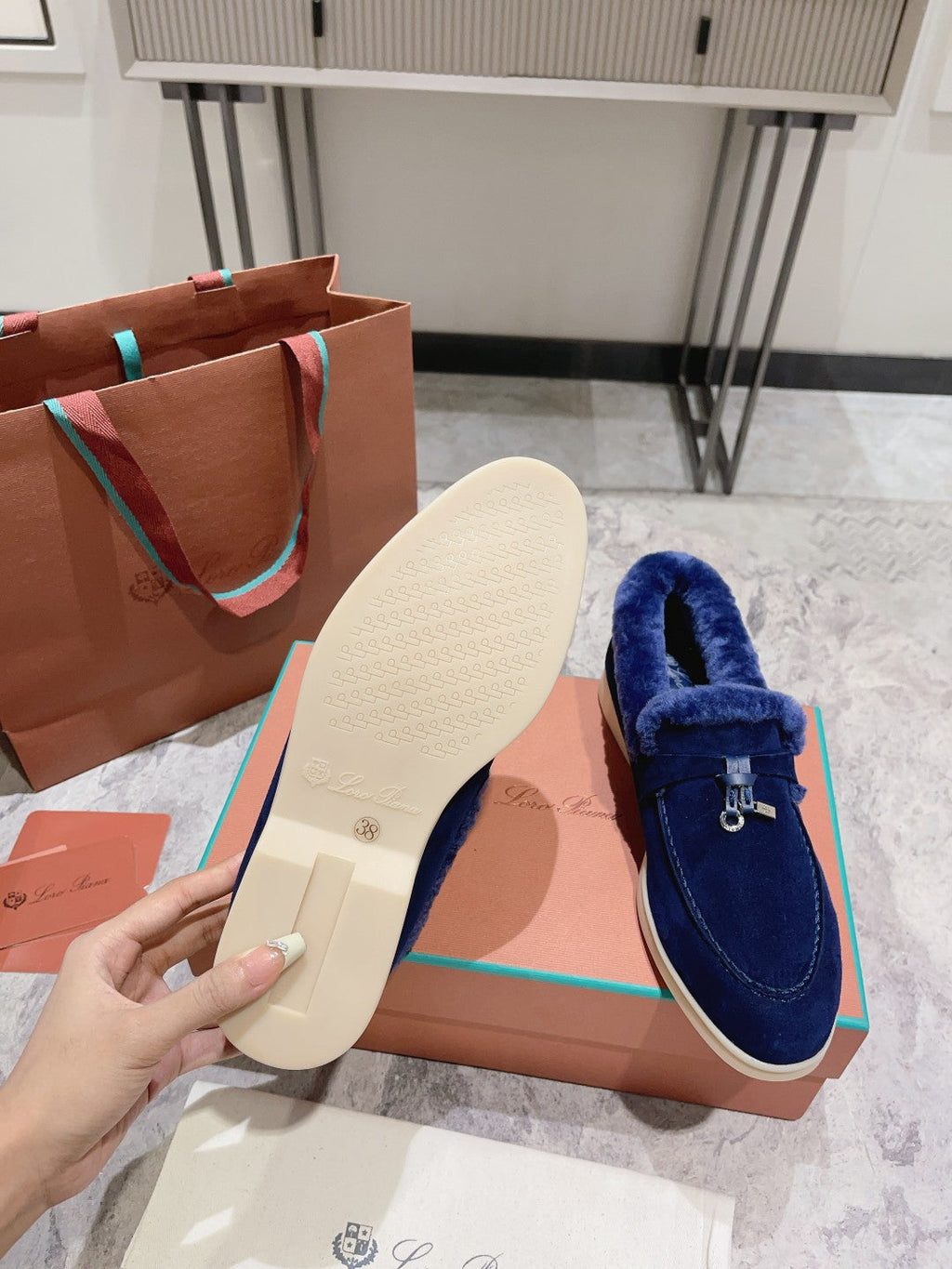 Mocasines de piel con borlas de primera calidad