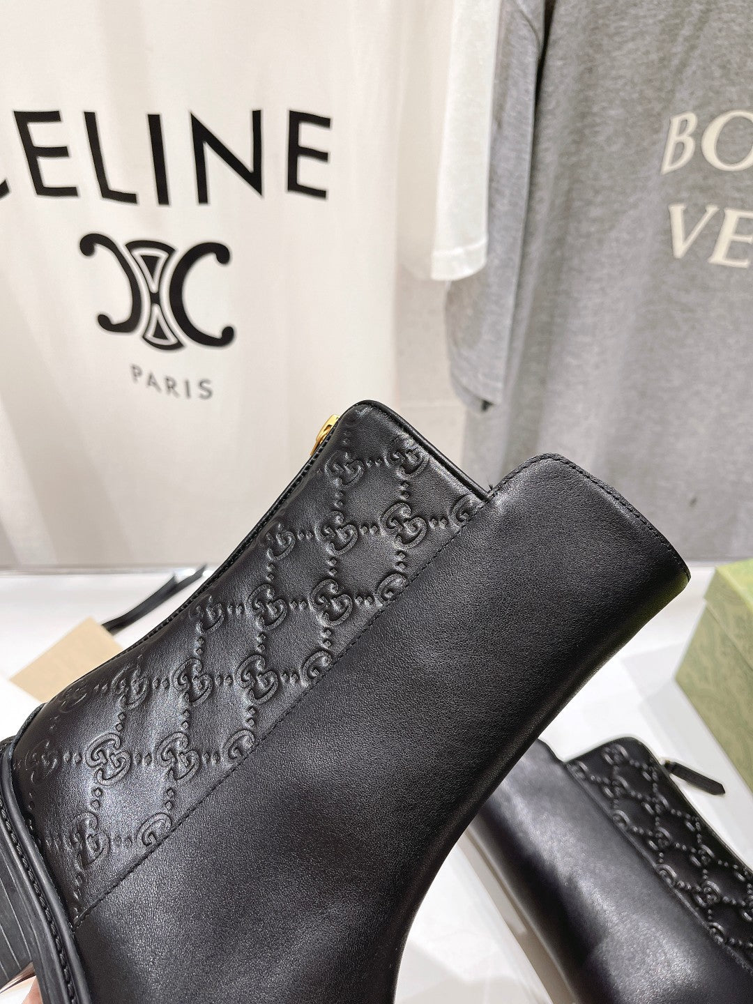 Botines Chelsea de mujer con cremallera – Piel de becerro