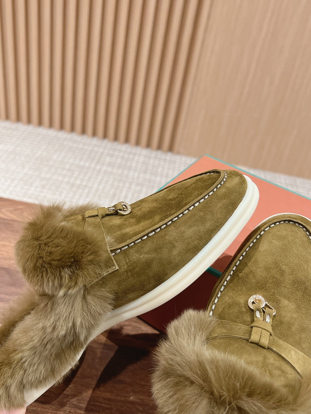 Mocasines de piel con borlas de primera calidad
