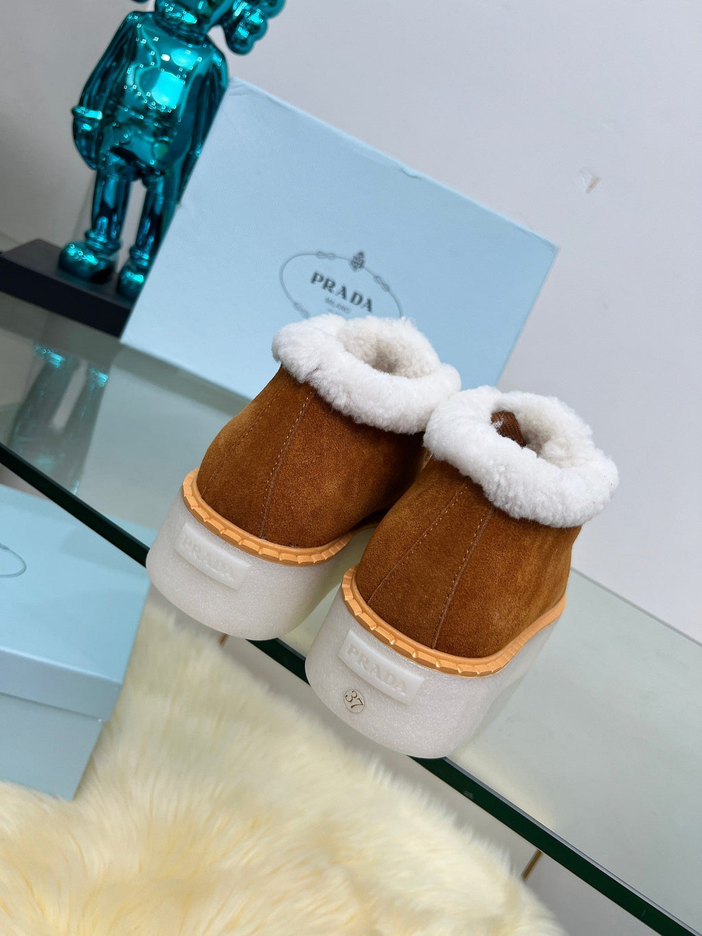 Zapatillas deportivas de mujer con forro de lana