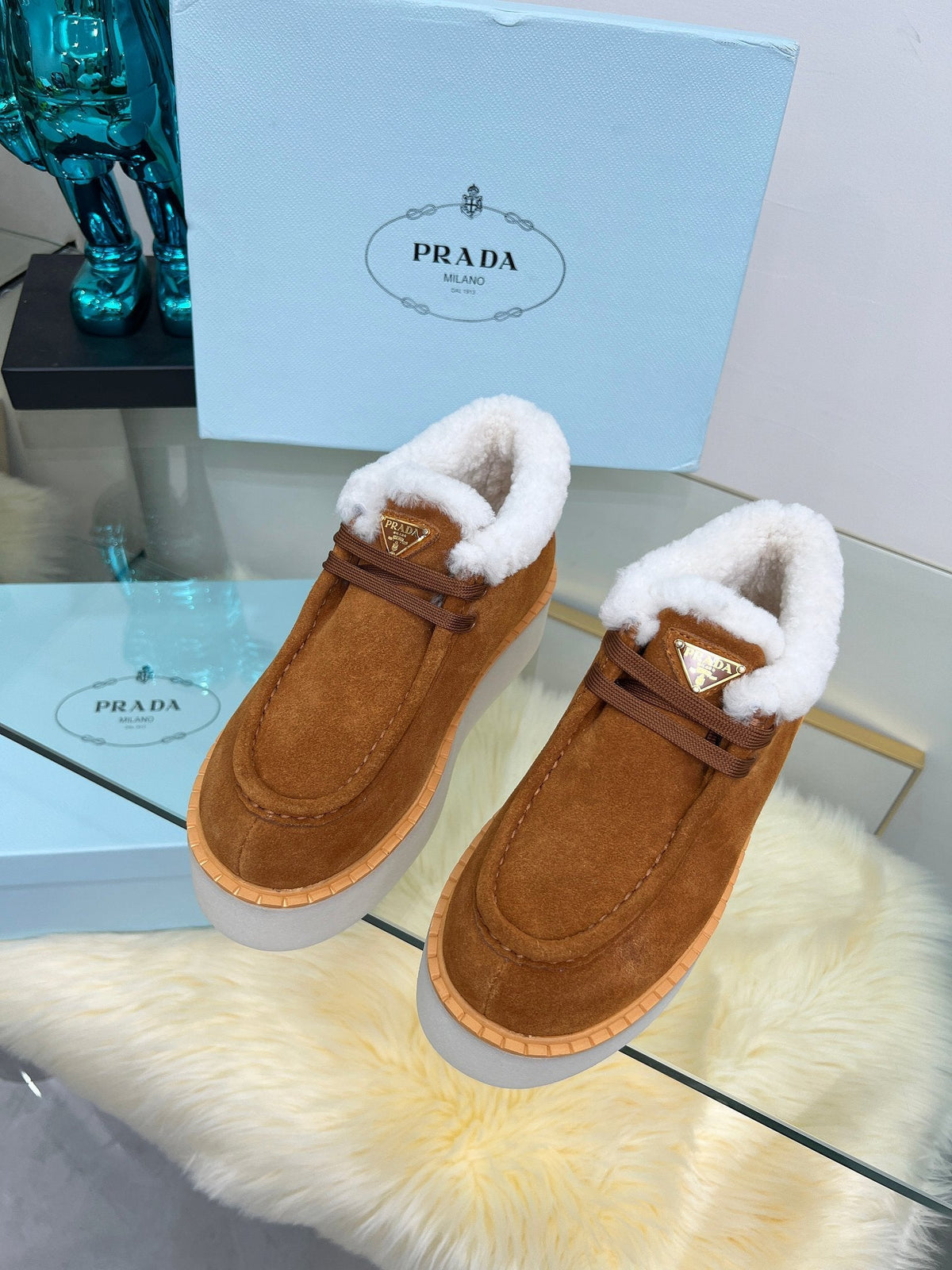 Zapatillas deportivas de mujer con forro de lana