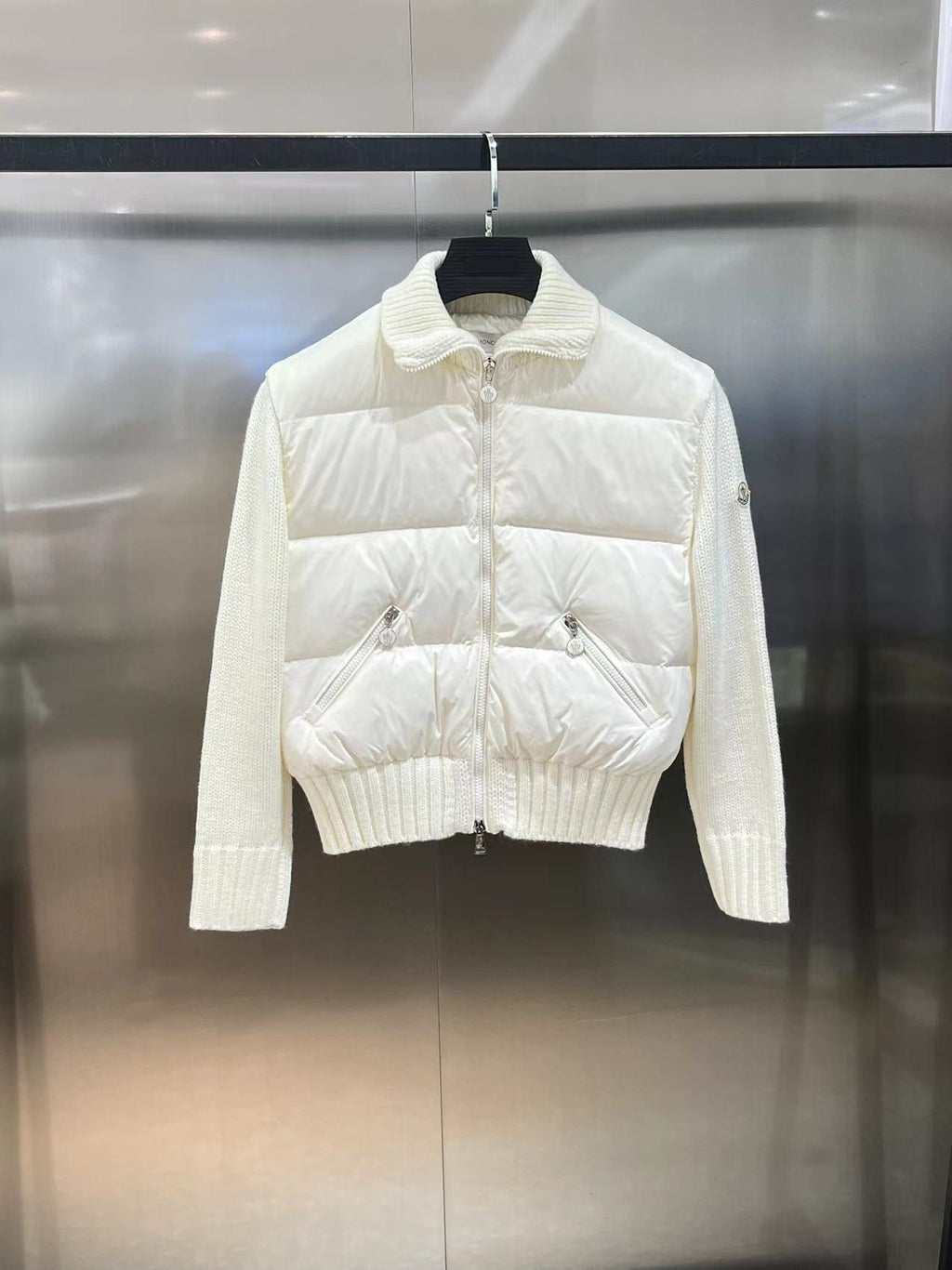 Chaqueta de plumón de lana