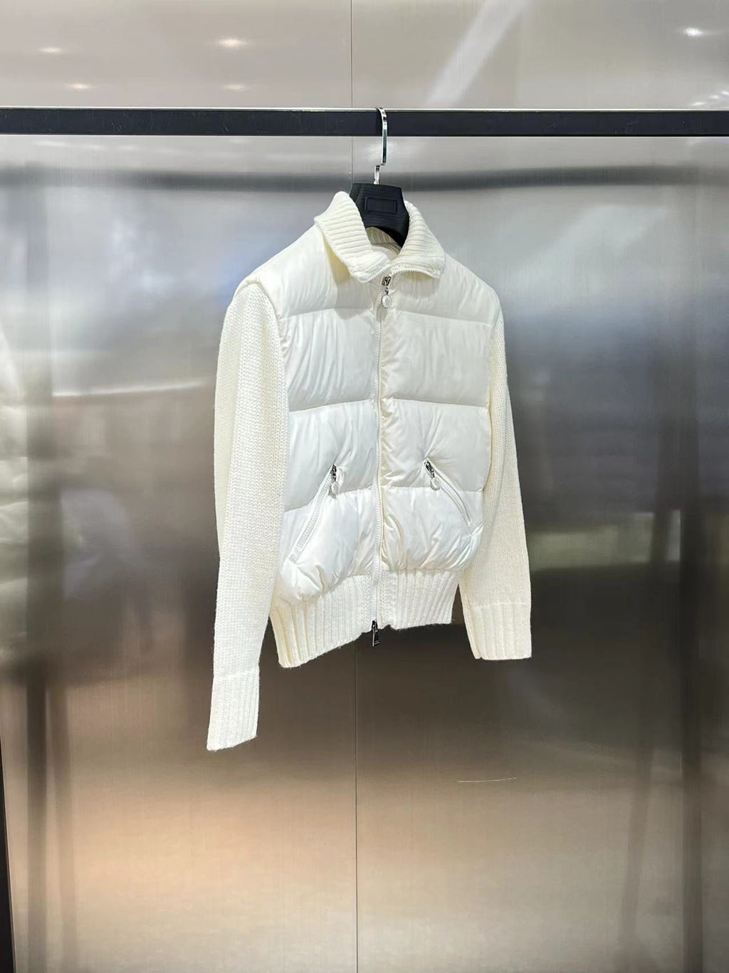 Chaqueta de plumón de lana