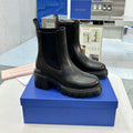 Botas Chelsea de suela gruesa para mujer