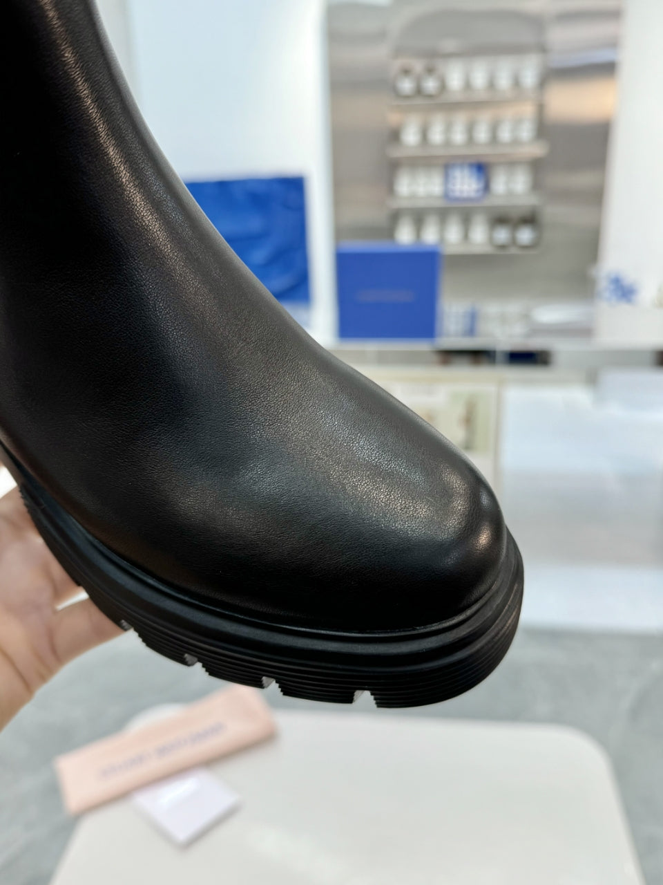 Botas Chelsea de suela gruesa para mujer