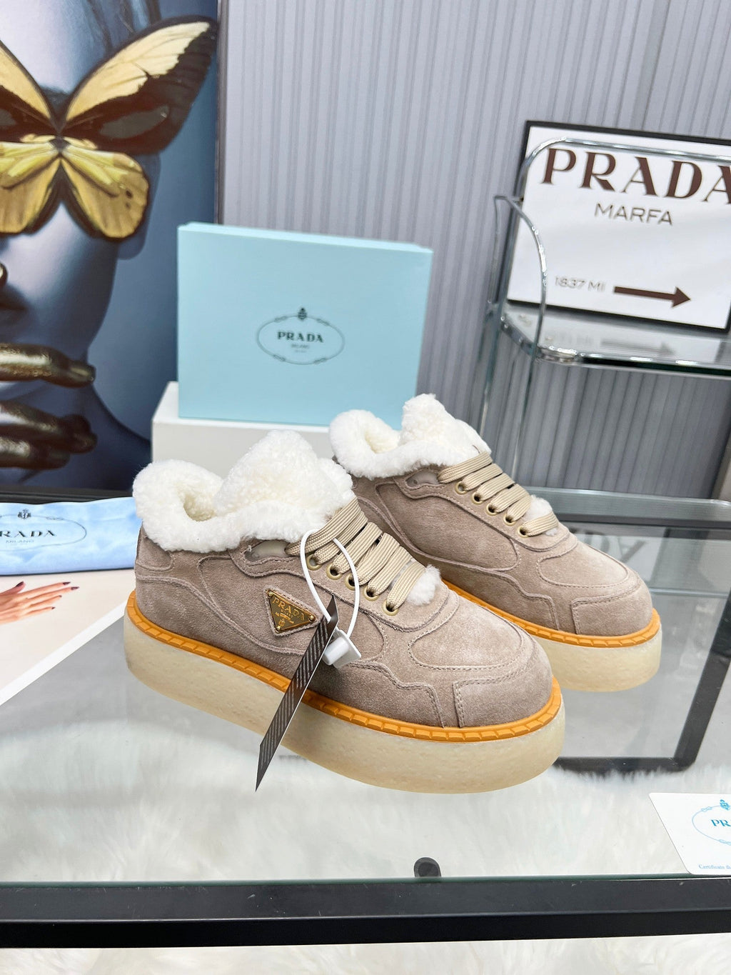 Zapatillas de invierno de lana para mujer
