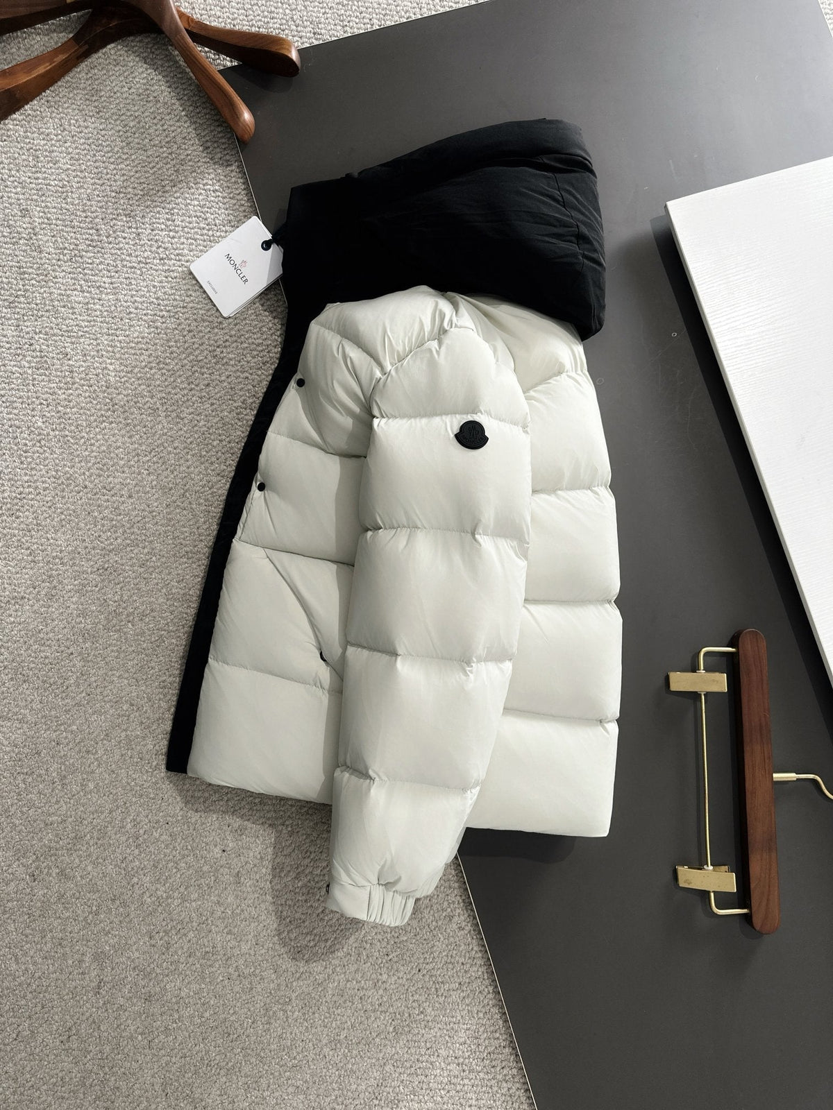 Parka corta de plumón de alta calidad