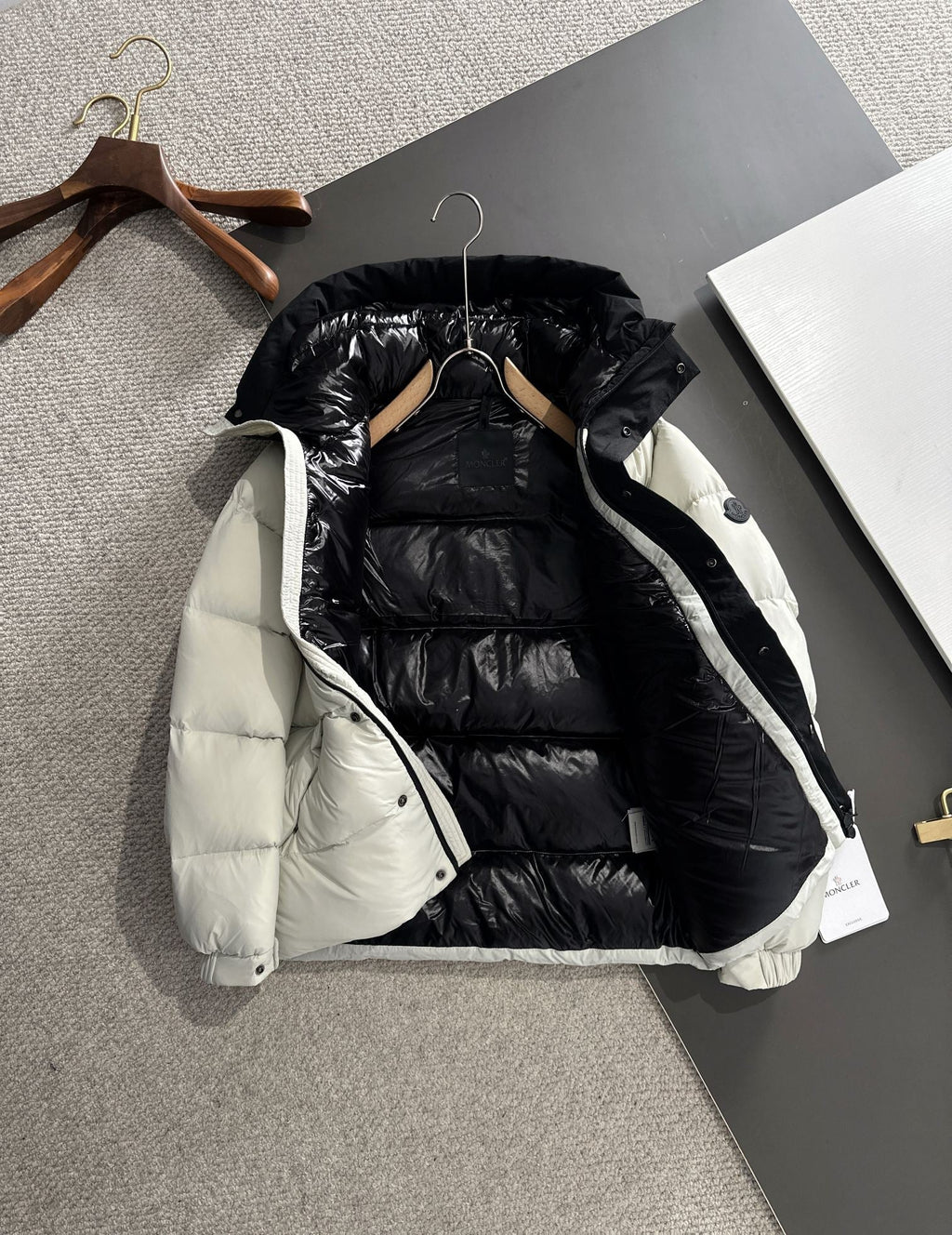 Parka corta de plumón de alta calidad