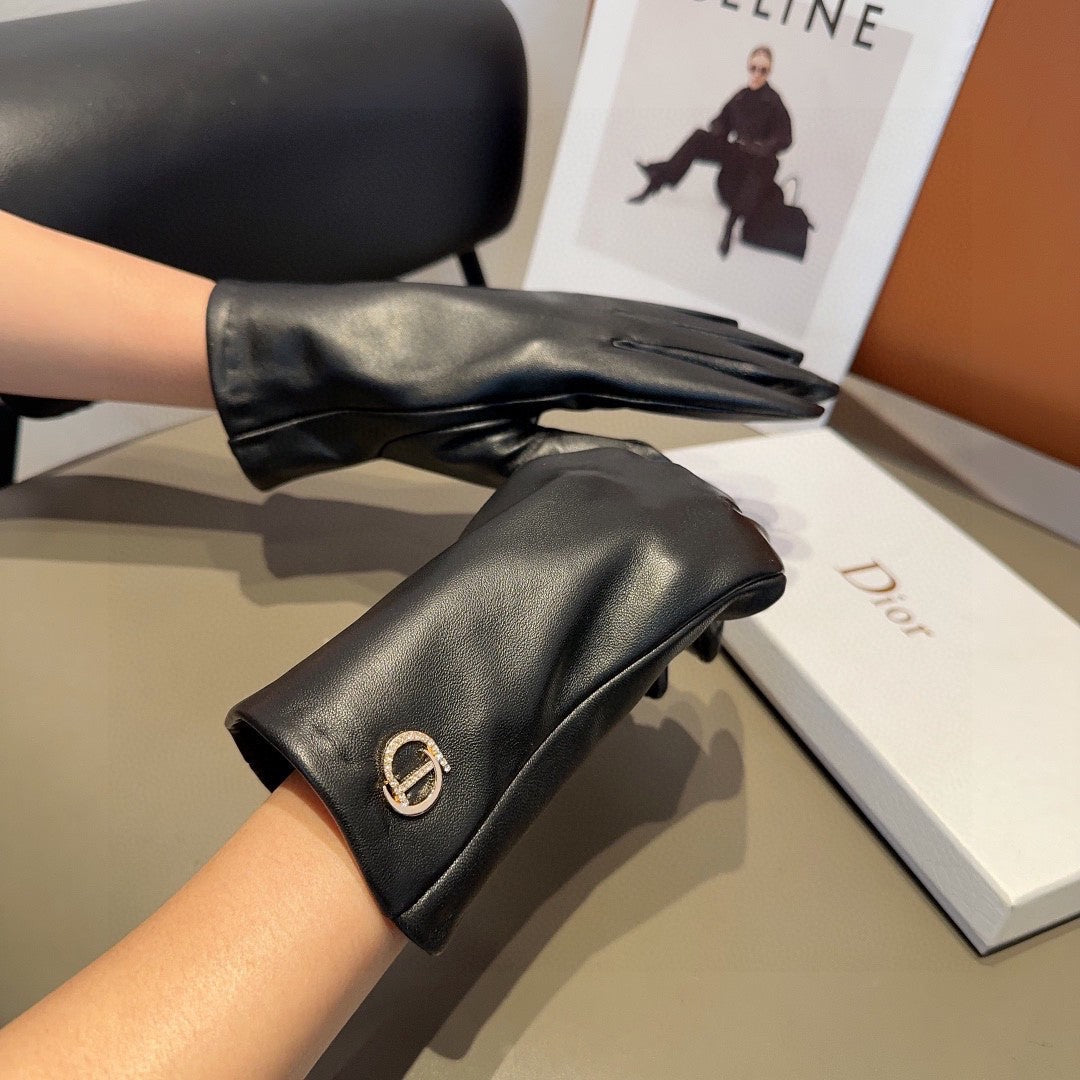Guantes de piel de oveja de alta calidad