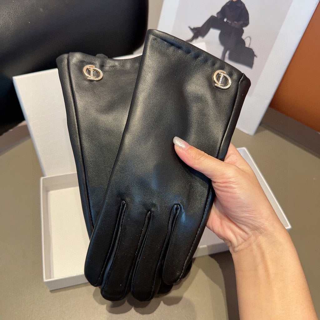 Guantes de piel de oveja de alta calidad
