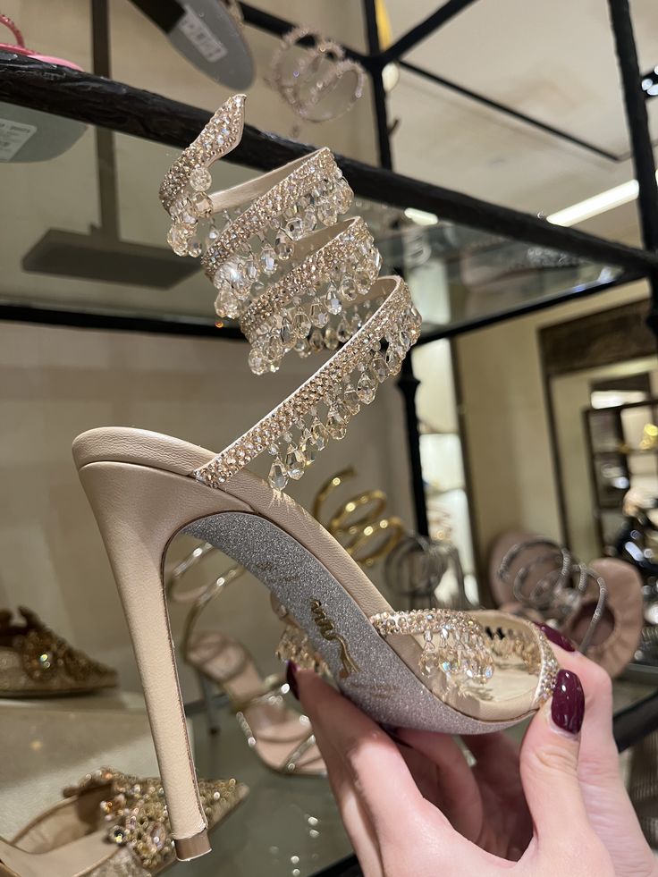 Cleo Crystal Strap Sandals