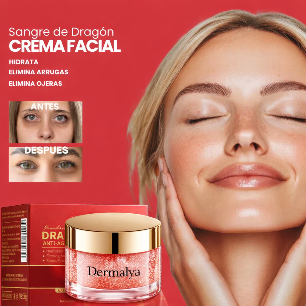 Piel de porcelana en minutos - Crema hidratante antienvejecimiento - Dermalya™