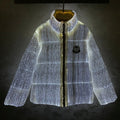 Chaqueta de plumón luminosa