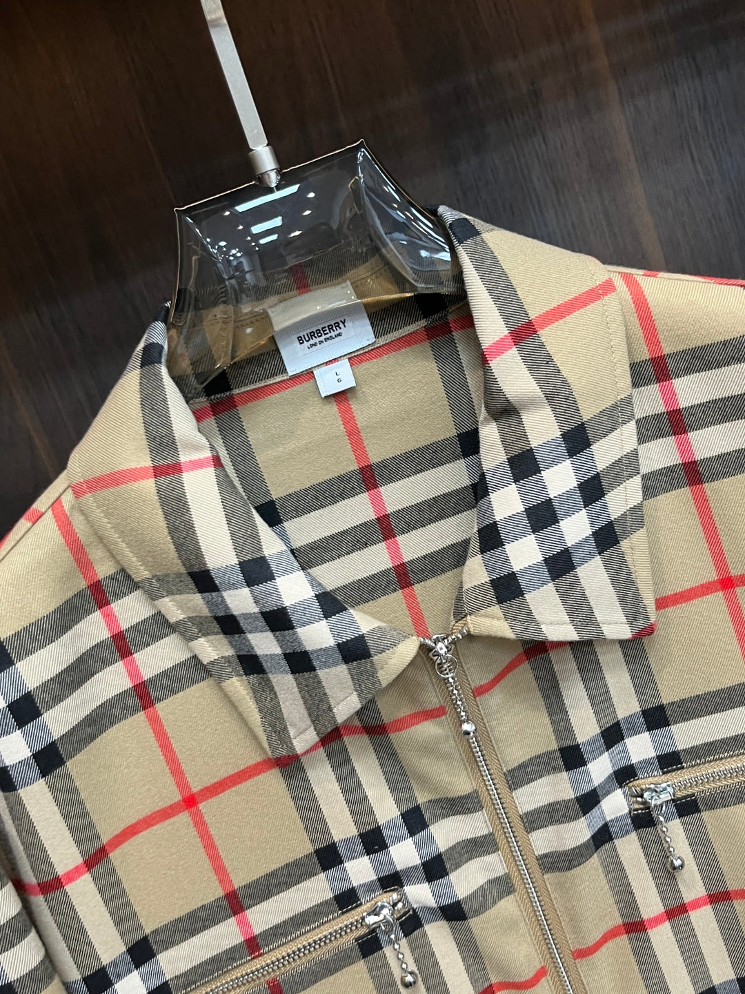 Chaqueta ligera de algodón con solapa