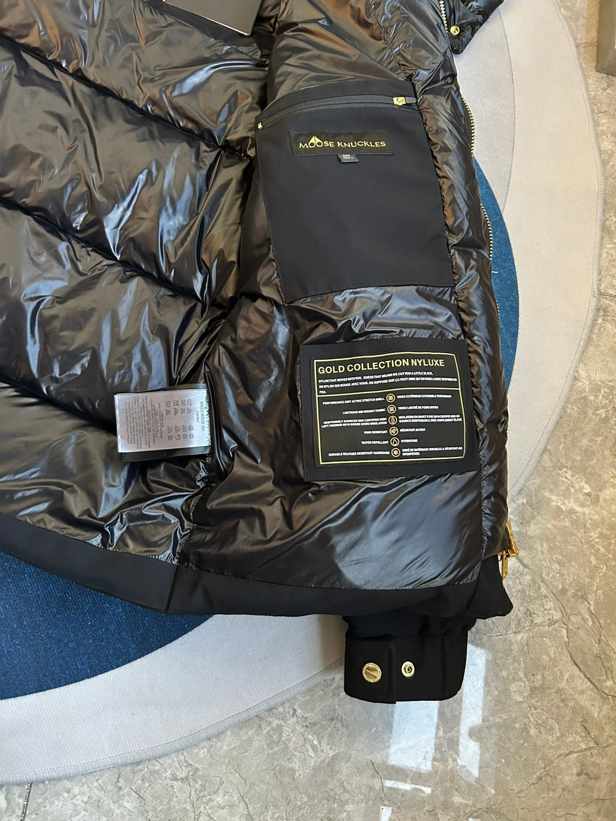 Chaqueta acolchada mate