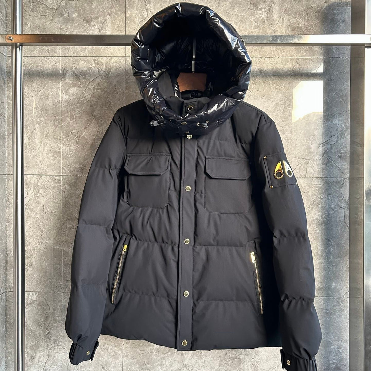 Chaqueta acolchada mate