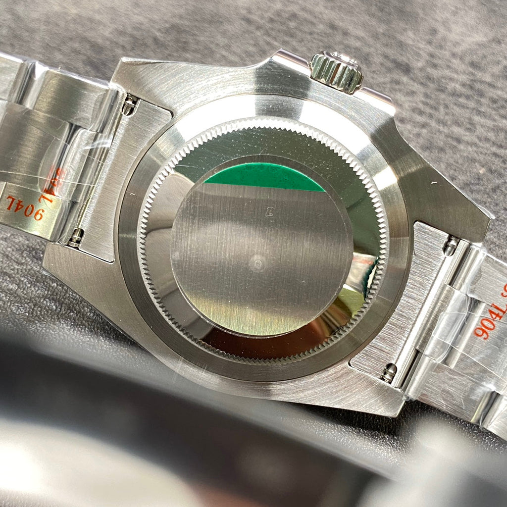 Reloj de buceo automático con esfera verde de 40 mm
