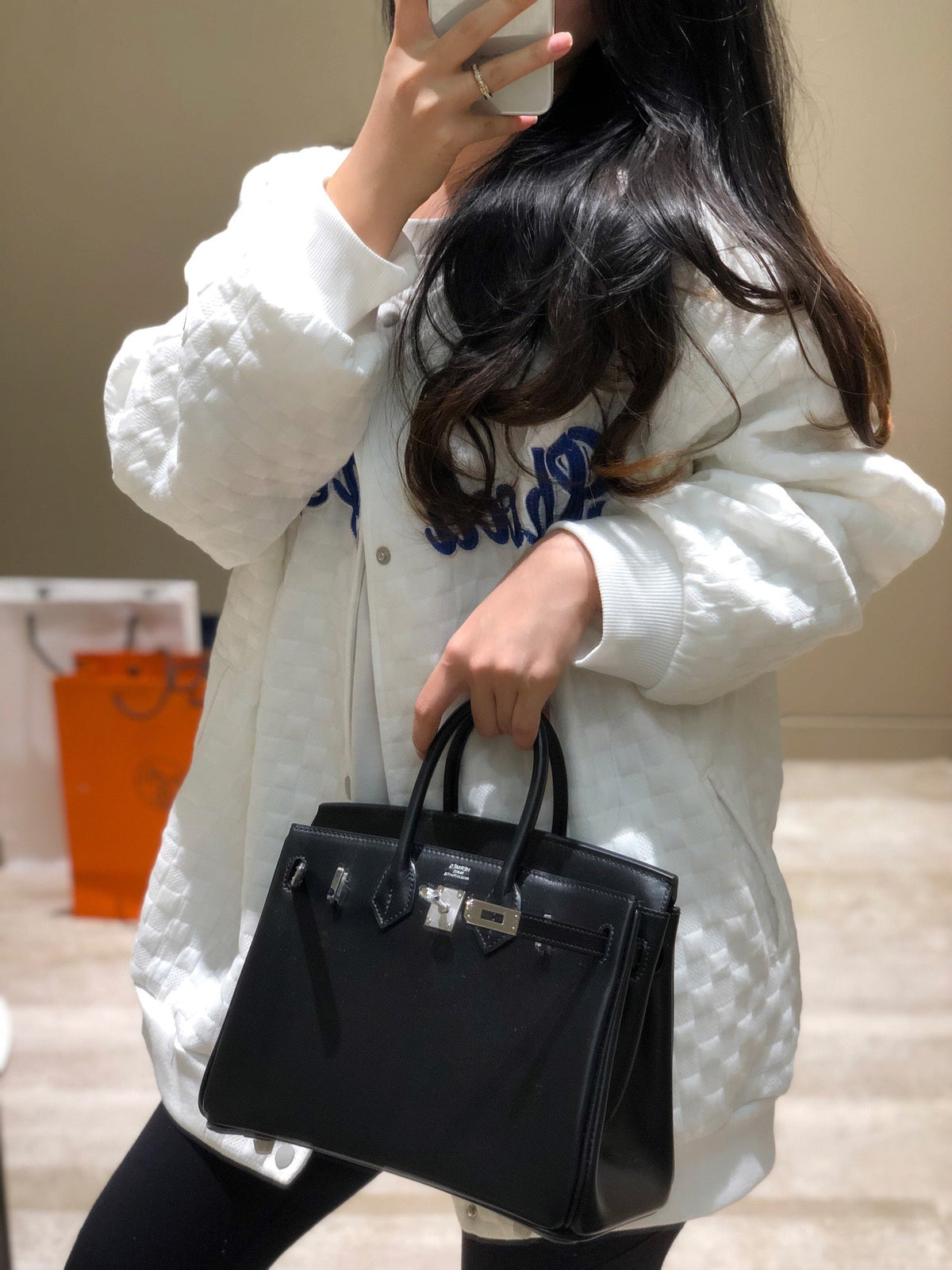 Bolso de piel negra 30