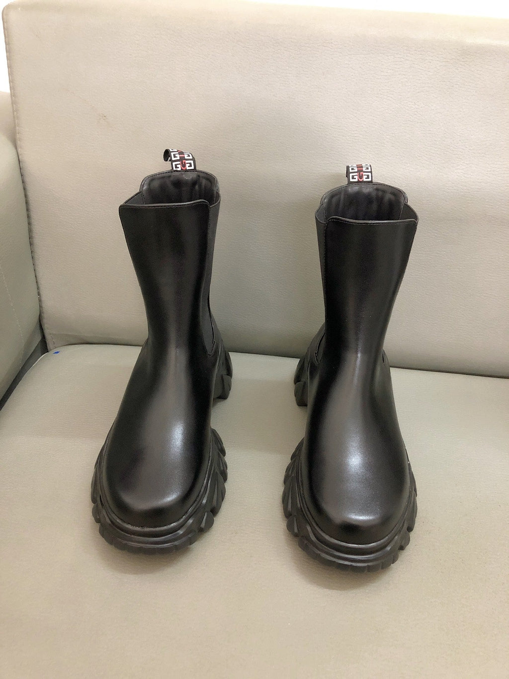 Botas Chelsea de suela gruesa para mujer