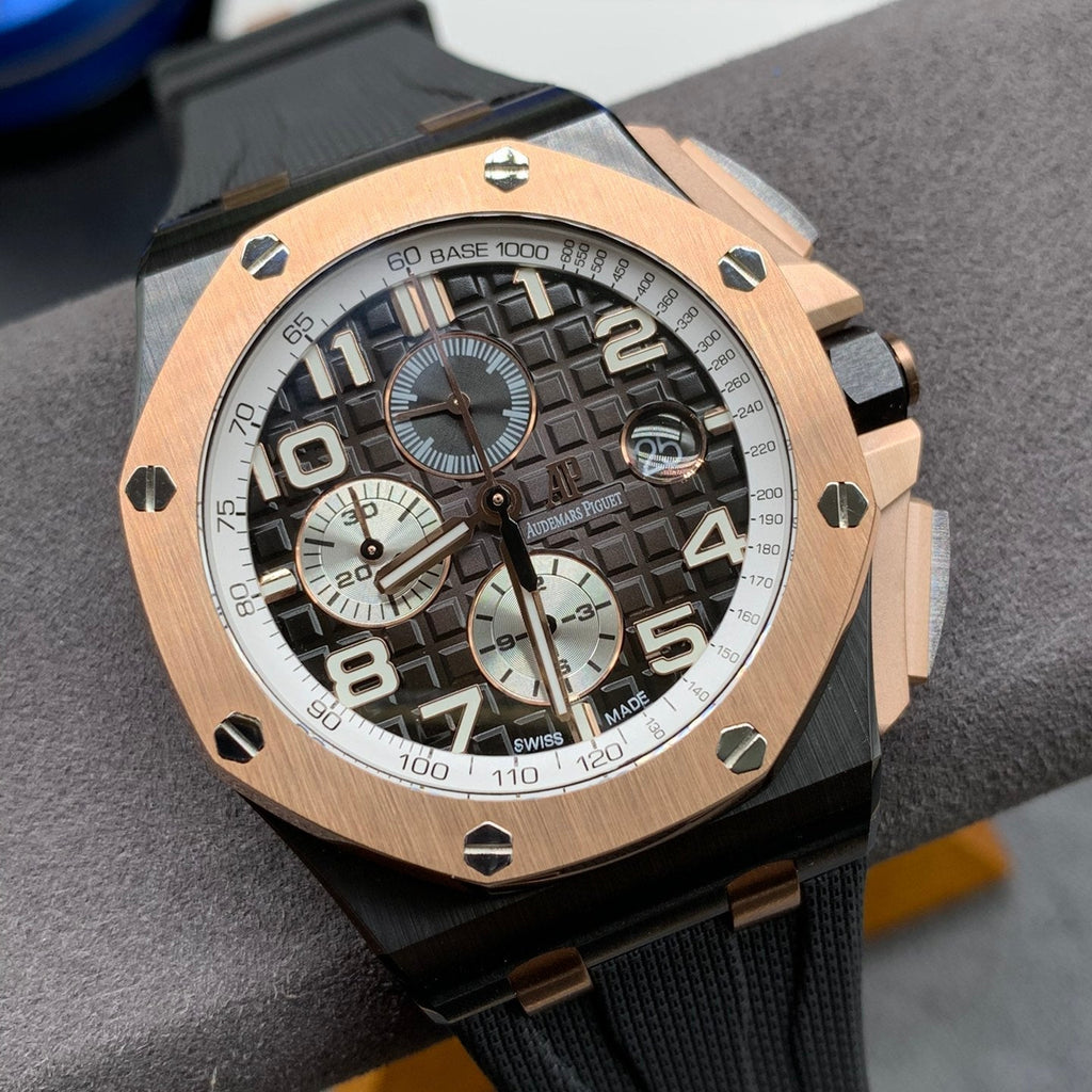 Reloj automático cronógrafo esqueleto de 44 mm
