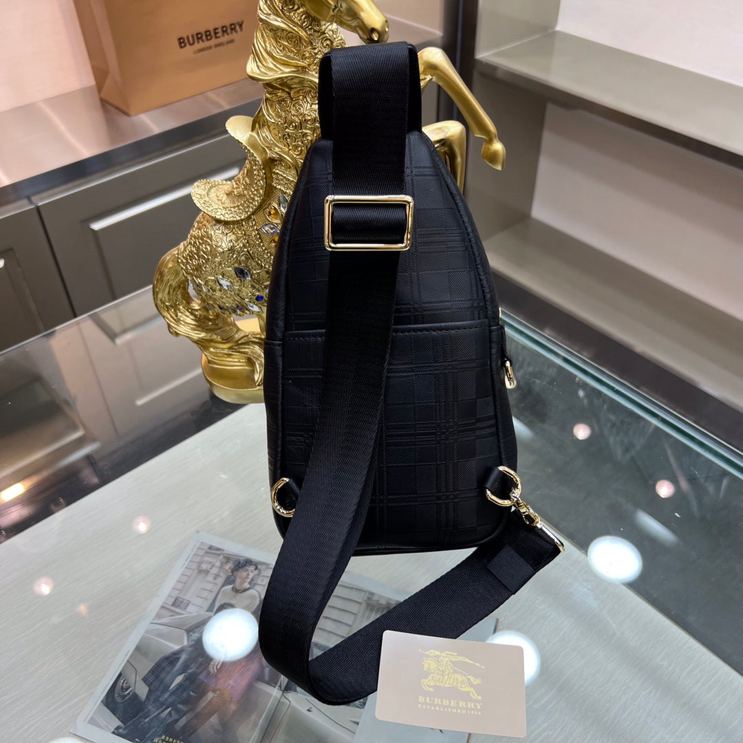 Bolso bandolera de piel BB