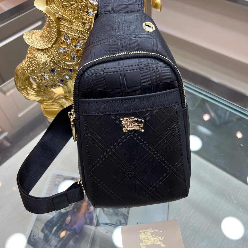 Bolso bandolera de piel BB