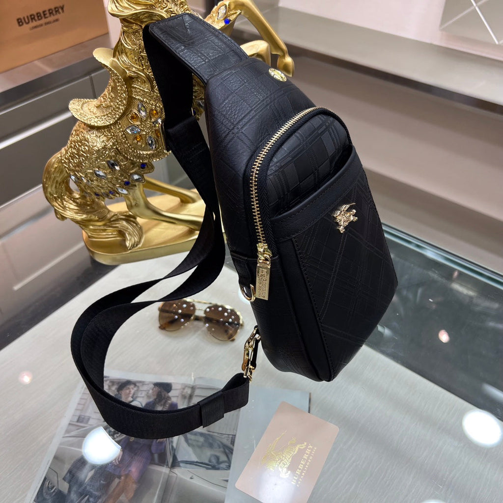 Bolso bandolera de piel BB