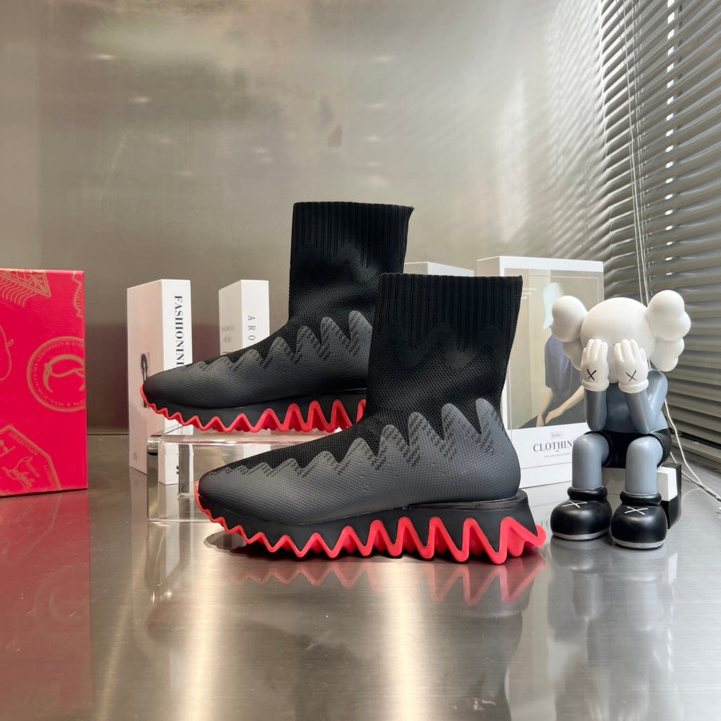 Botas con suela de tiburón