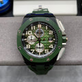 Reloj automático cronógrafo esqueleto de 44 mm