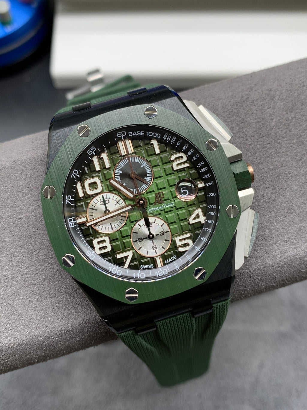 Reloj automático cronógrafo esqueleto de 44 mm
