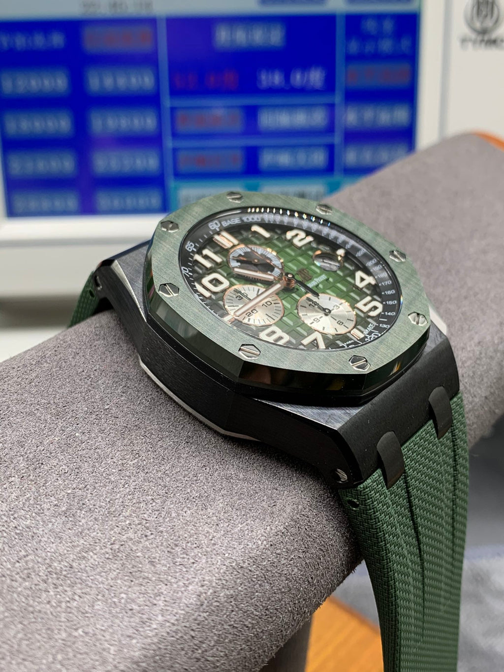 Reloj automático cronógrafo esqueleto de 44 mm