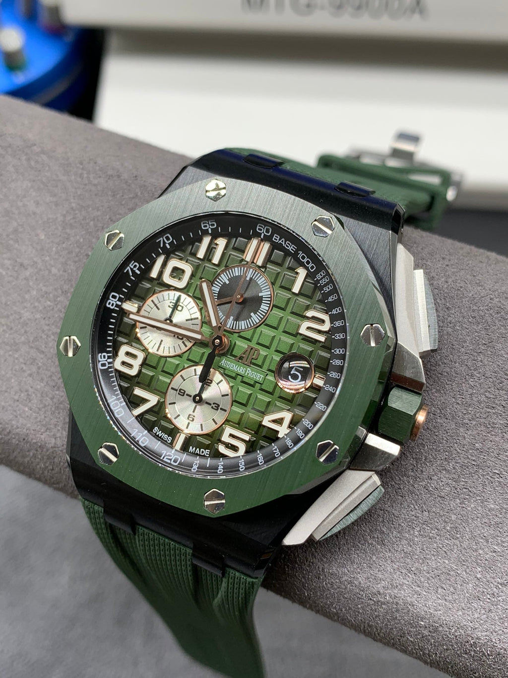 Reloj automático cronógrafo esqueleto de 44 mm