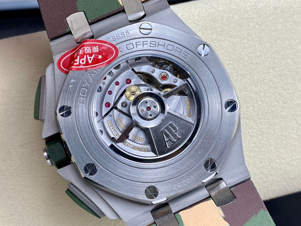 Cronógrafo de camuflaje de 44 mm