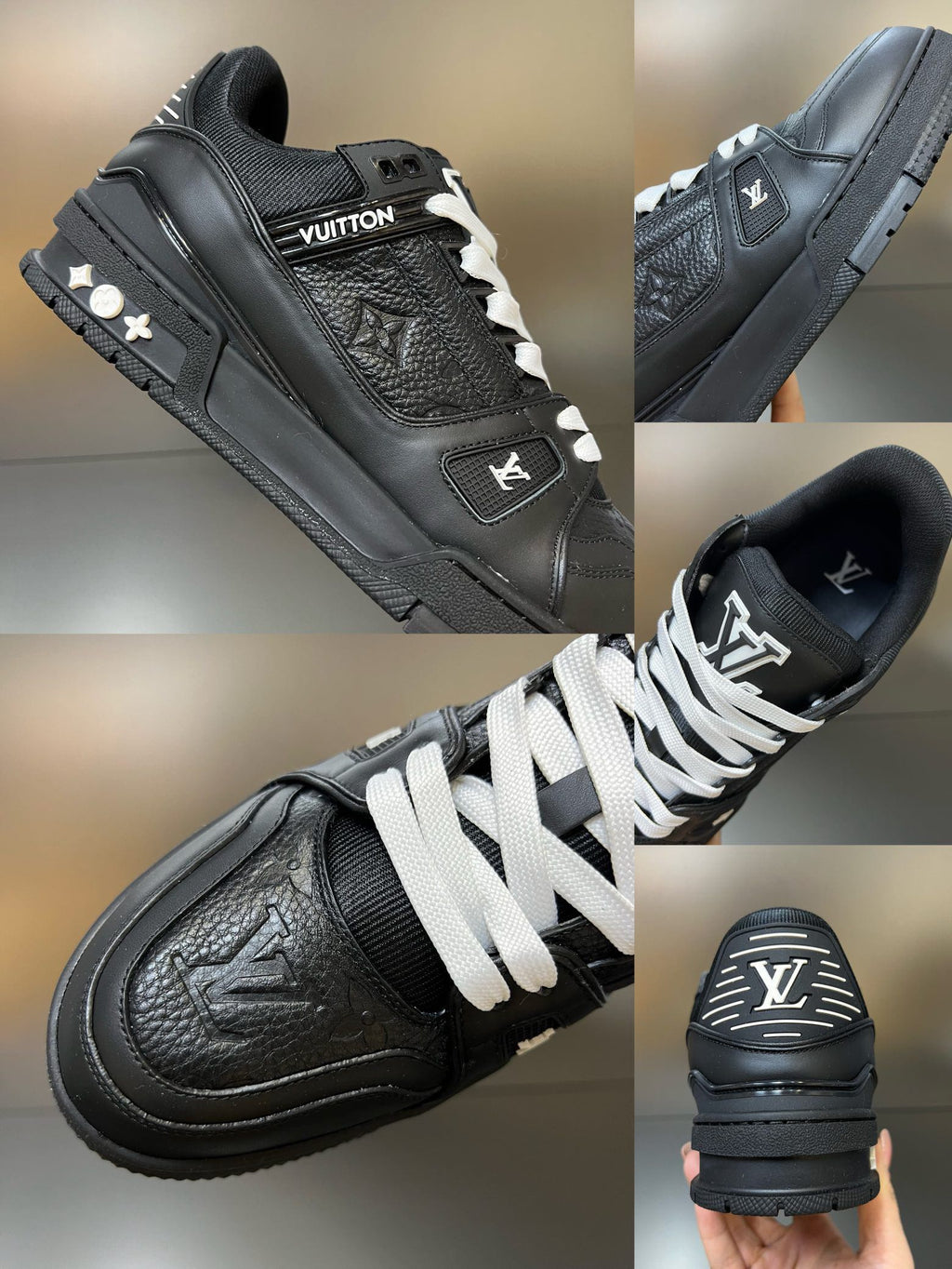 Vintage-Inspired Luxury Sneakers