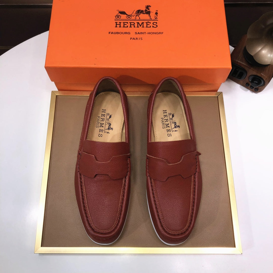 Zapatos clásicos de piel de vacuno para hombre