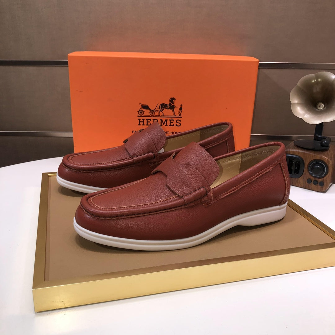 Zapatos clásicos de piel de vacuno para hombre