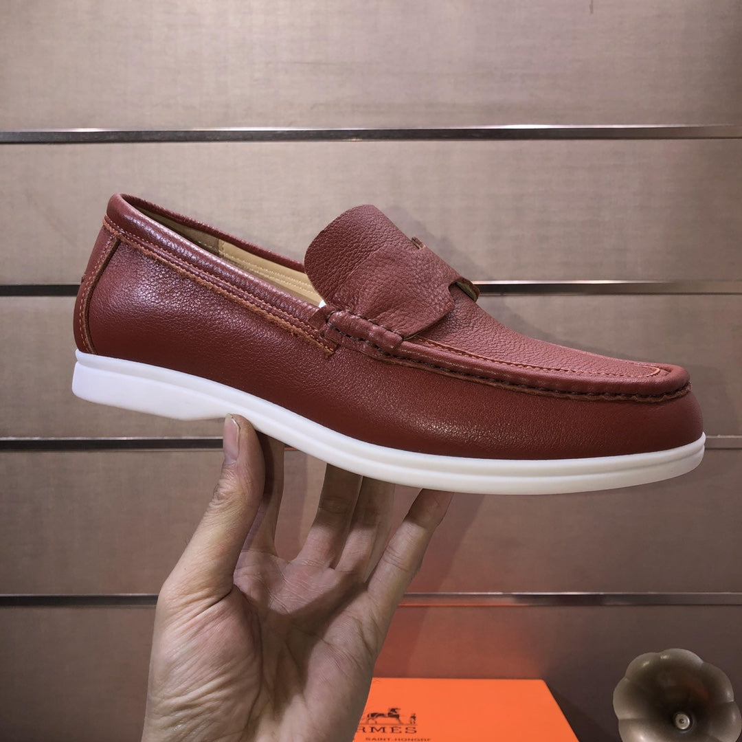 Zapatos clásicos de piel de vacuno para hombre