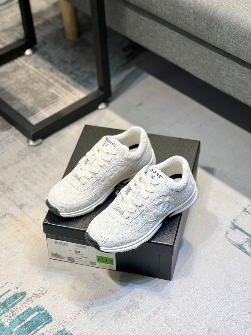 Zapatillas de ante y malla de primera calidad