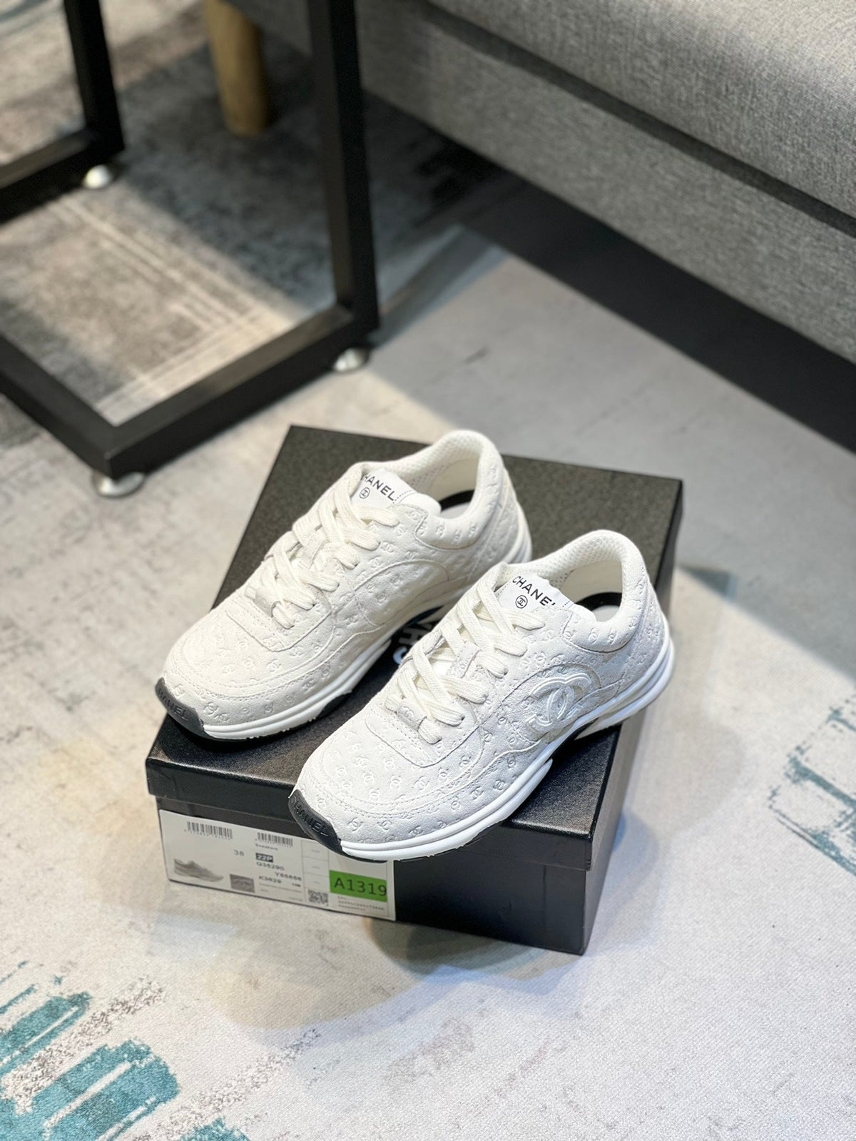 Zapatillas de ante y malla de primera calidad